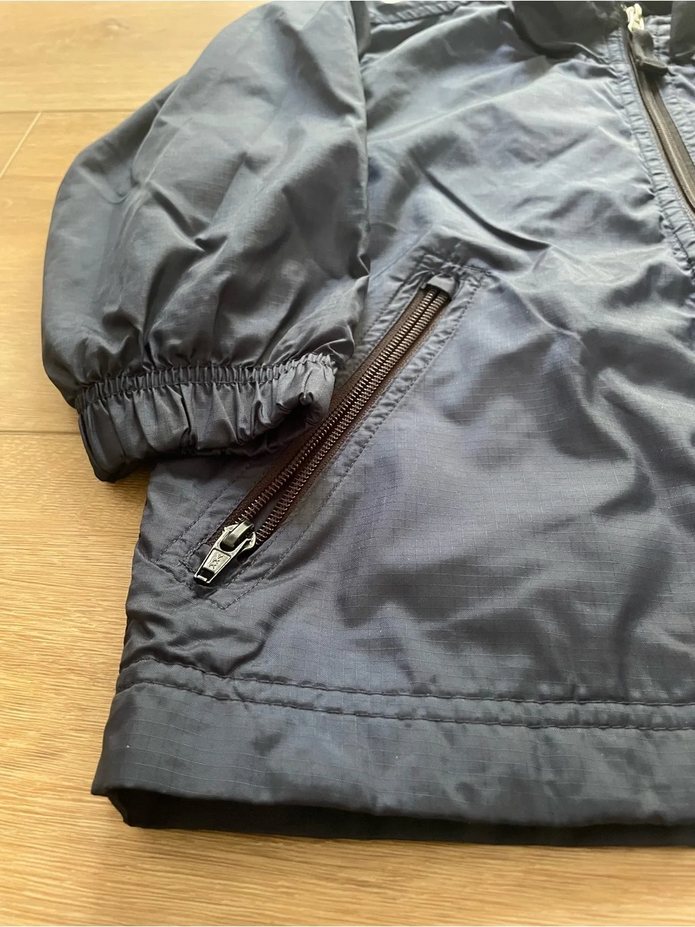 GAP Kids Navy Windbreaker Zip Jacket, Kids XXS (3T,) #0126